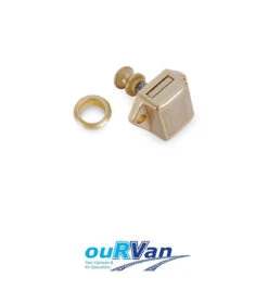 CAMEC 19MM NICKEL CATCH SET CARAVAN MOTORHOME CAMPING RV TRAILER 008091