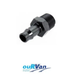 DIRECTOR 13MM BARBX1/2IN MALE BSP CARAVAN CAMPER TRAILER MOTORHOME RV 042641