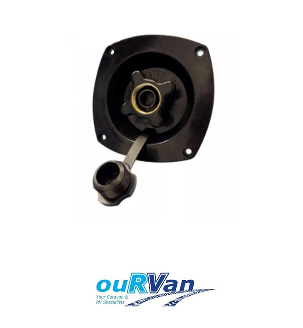 SHURFLO CITY MAINS WATER BLACK WITH 50PSI PRESSURE REG CARAVAN 043432 1 SHURFLO CITY MAINS WATER BLACK WITH 50PSI PRESSURE REG CARAVAN 043432