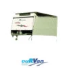 CAMEC POP TOP PRIVACY SCREEN END WALL GREY 2100 X 1800 043488 SUN SHADE AWNING