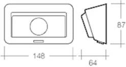 NARVA 86830 CARAVAN CAMPER SQUARE PORCH LIGHT W/SWITCH GENUINE JAYCO WINDSOR -Cheap OURVANRV Store 112119502036 3