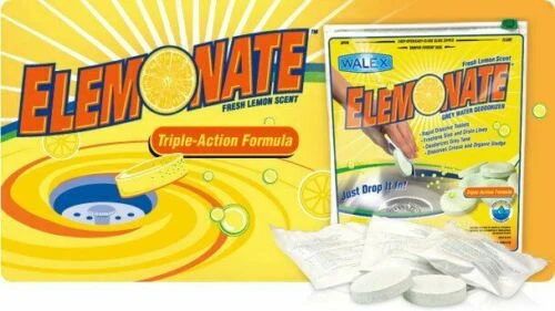 WALEX ELEMONATE 5 TABLET DROP IN CARAVAN GREY WATER DEODORIZER 042689 2 WALEX ELEMONATE 5 TABLET DROP IN CARAVAN GREY WATER DEODORIZER 042689 - Image 2