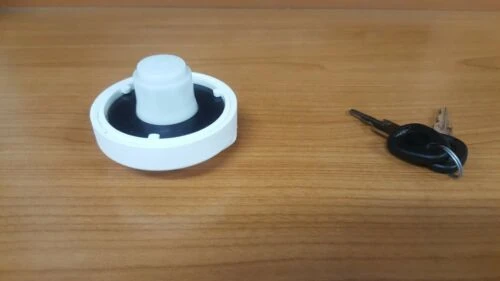 CARAVAN LOCKABLE WATER FILLER CAP WITH KEYS WHITE 800-00920 COAST 6 CARAVAN LOCKABLE WATER FILLER CAP WITH KEYS WHITE 800-00920 COAST - Image 6