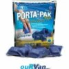 WALEX PORTA-PAK DROP IN 15 SACHET CARAVAN BLUE TOILET CHEMICAL 040873
