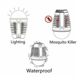 RECHARGEABLE PORTABLE MOSQUITO MOZZIE KILLER BULB BUG ZAPPER LANTERN LIGHT CARAVAN -Cheap OURVANRV Store 12 f6f5a8fa 9f63 4c8d 93e3 ce4aba3930a4
