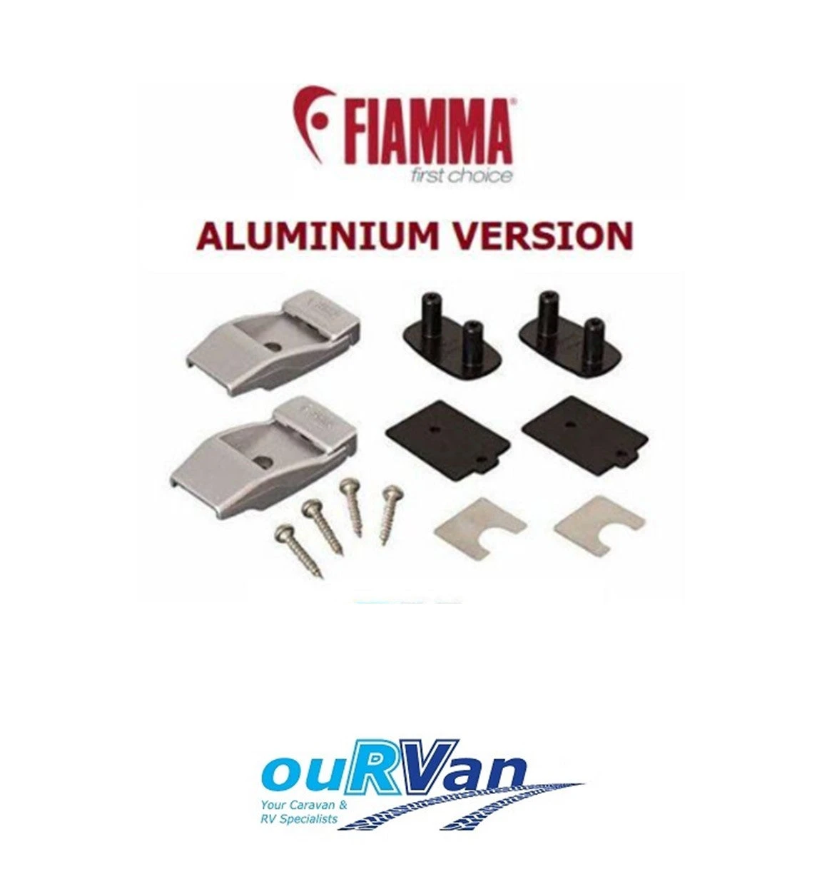 FIAMMA ALUMINIUM LEG WALL BRACKET KIT GENUINE PART 98655-728 200-04901 1 FIAMMA ALUMINIUM LEG WALL BRACKET KIT GENUINE PART 98655-728 200-04901
