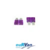 THETFORD 3A BLADE FUSES PACK OF 2 TOILET FUSE CARAVAN MOTORHOME RV 21766