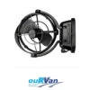 SIROCCO II CAFRAMO CARAVAN FAN BLACK 12V 0399B