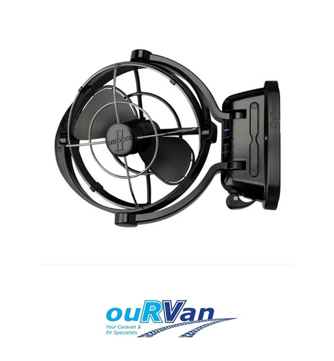 SIROCCO II CAFRAMO CARAVAN FAN BLACK 12V 0399B 1 SIROCCO II CAFRAMO CARAVAN FAN BLACK 12V 0399B