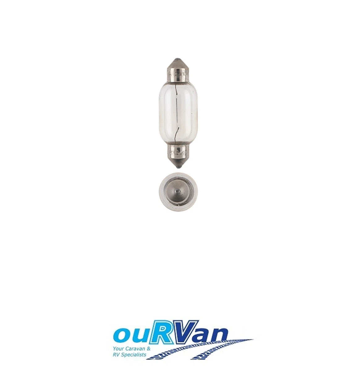 NARVA 12V 18W FESTOON GLOBE (BLISTER PACK OF 2) - 47270BL