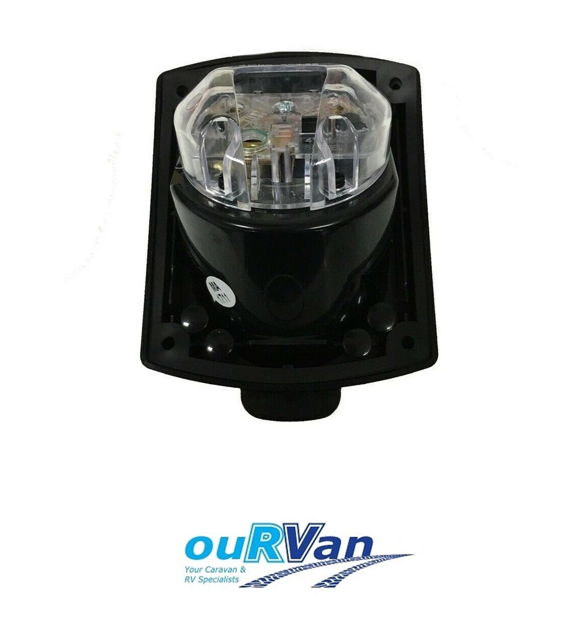 CLIPSAL 240V 10AMP IP34 BLACK POWER OULET CARAVAN 500-03028 2 CLIPSAL 240V 10AMP IP34 BLACK POWER OULET CARAVAN 500-03028 - Image 2