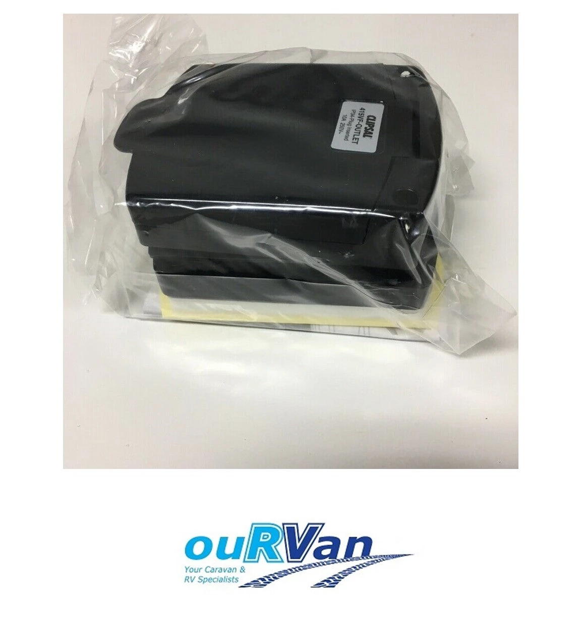 CLIPSAL 240V 10AMP IP34 BLACK POWER OULET CARAVAN 500-03028 3 CLIPSAL 240V 10AMP IP34 BLACK POWER OULET CARAVAN 500-03028 - Image 3