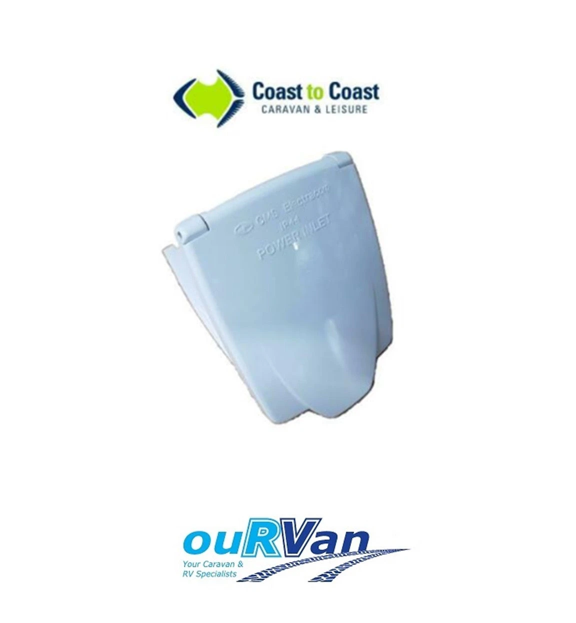 JAYCO 240V 15AMP POWER INLET CMS WHITE JIL15 IP44 NEW STYLE PLUG IN 500-04312 1 JAYCO 240V 15AMP POWER INLET CMS WHITE JIL15 IP44 NEW STYLE PLUG IN 500-04312