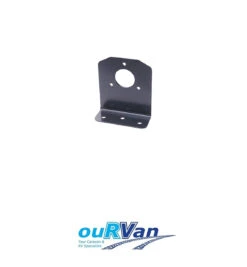 NARVA 82325BL ANGLED TRAILER ROUND SOCKET BRACKET CARAVAN CAMPER (BRACKET ONLY)