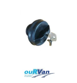 HUME/ALKO WATER TANK FILLER CAP SCREW ON BLACK LOCKING CARAVAN CAMPER CPC BLKLC