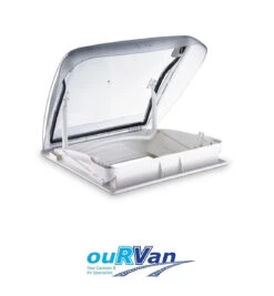 DOMETIC MINI HEKIPLUS SKYLIGHT 400MM X 400MM CARAVAN RV 43-60 ROOF THICKNESS DOM13521760