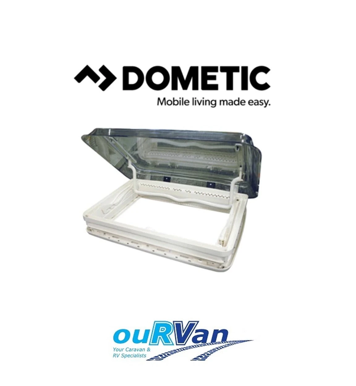 DOMETIC SEITZ MIDI HEKI HATCH SKYLIGHT 700MM X 500MM HAND LEVER VERSION DOM136825 CARAVAN RV 5 DOMETIC SEITZ MIDI HEKI HATCH SKYLIGHT 700MM X 500MM HAND LEVER VERSION DOM136825 CARAVAN RV - Image 5