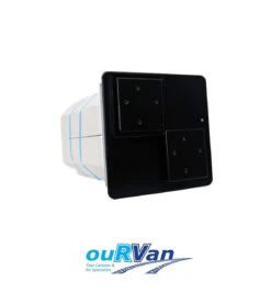 GAS/ELECTRIC HOT WATER SERVICE 28 LITRE BLACK DOOR - GEHWB28