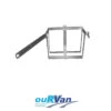 FRONT LOAD JERRY CAN HOLDER WELD ON JCHDO CARAVAN CAMPER TRAILER MOTORHOME RV