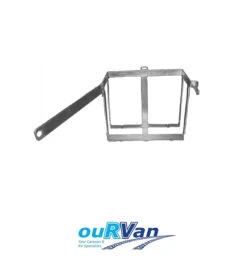 FRONT LOAD JERRY CAN HOLDER WELD ON JCHDO CARAVAN CAMPER TRAILER MOTORHOME RV