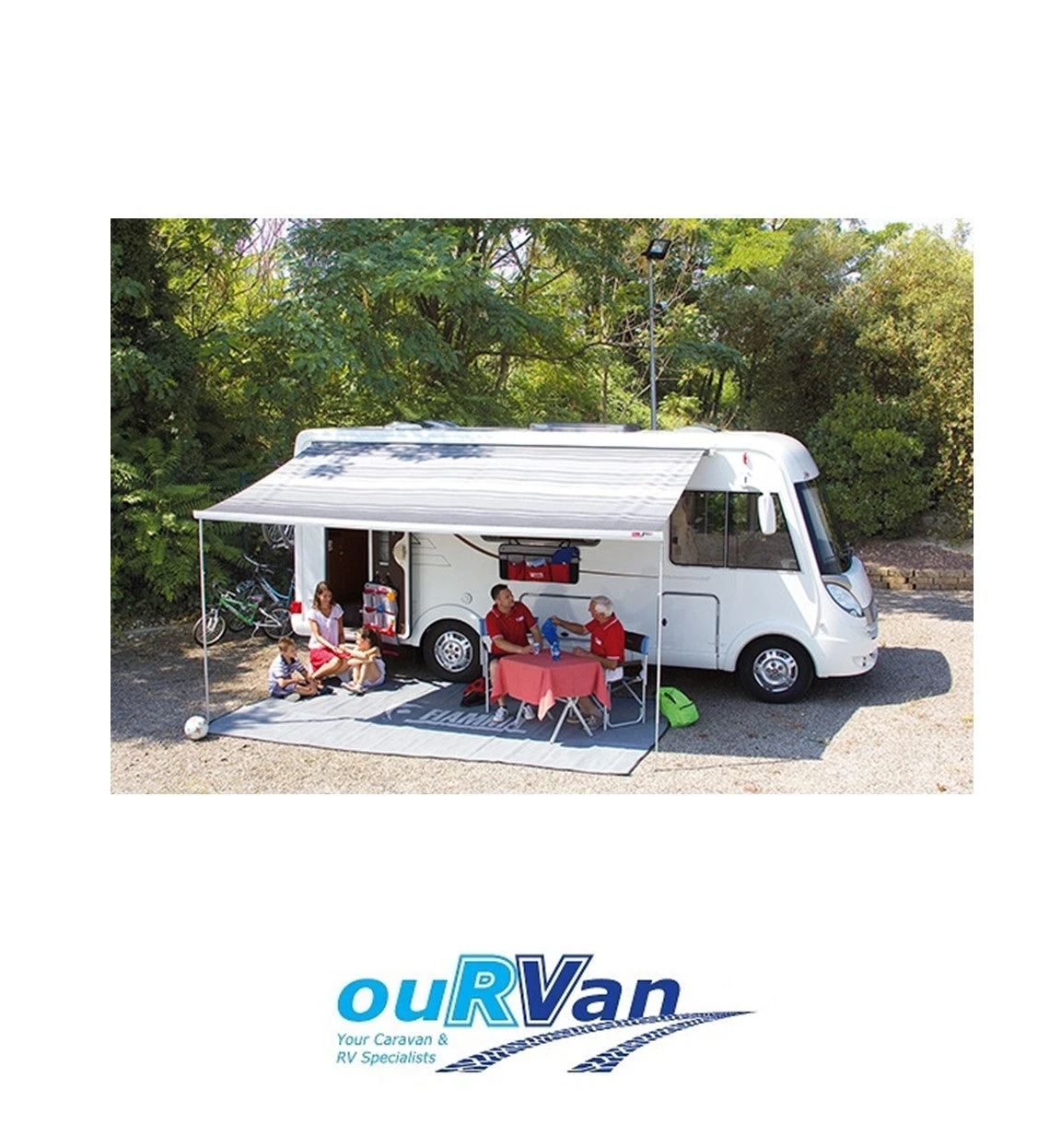 Fiamma F45 S Royal Grey Awning 3m 2 Fiamma F45 S Royal Grey Awning 3m - Image 2